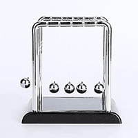 Balls Newton Cradle Balance Ball Classic Metalic Stainless Steel Plastic Boys