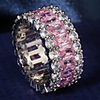 Band Ring AAA Cubic Zirconia Geometrical Silver Brass Precious Statement Luxury 1pc 6 7 8 9 10 / Women