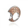 Band Ring AAA Cubic Zirconia Hollow Out Rose Gold Brass Courage Statement Unique Design 1pc 6 7 8 9 10 / Women