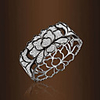 Band Ring AAA Cubic Zirconia Lace Silver Brass Flower Artistic Elegant 1pc 6 7 8 9 10 / Women