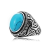 Band Ring Black Blue Titanium Steel Basic Vintage Fashion 1pc 7 8 9 10 11 / Men
