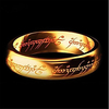 Band Ring Classic Black Gold Silver Titanium Steel Number Letter Lord of the Ring Artistic European Inspirational 1pc 6 7 8 9 10 / Men