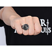 Band Ring Classic Silver Tungsten Steel Anchor Simple Classic Trendy 1pc 8 9 10 11 12 / Men