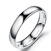 Band Ring Rose Gold Black Gold Stainless Steel Titanium Steel Basic Fashion 1pc 5 6 7 8 9 / Women