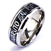 Band Ring Silver Alloy Punk Rock 6 7 8 9 10 / Men