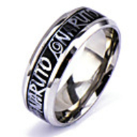 Band Ring Silver Alloy Punk Rock 6 7 8 9 10 / Men