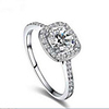 Band Ring Solitaire Silver Sterling Silver Silver Ladies Fashion 5 6 7 8 9 / Women
