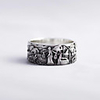 Band Ring Vintage Style Silver Brass Totem Series Vintage Trendy 1pc 6 7 8 9 10 / Women