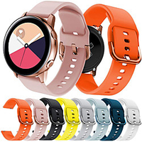 bands for samsung galaxy watch active 2 40mm 44mm,  20mm silicone sport strap for galaxy watch 3 41mm/galaxy watch 42mm/active/gear s2 classic/gear sport for women men,  large miniinthebox