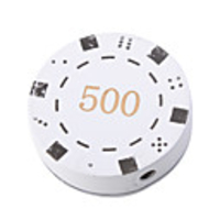 Bargaining Chip Shape Lighter, White