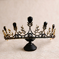 Barroco Retro Vintage Alloy Tiaras with Rhinestone 1 Piece Wedding / Party / Evening Headpiece miniinthebox