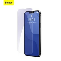 Baseus 0.3mm Full-glass Anti-blue light Tempered Glass Film For iP 6.1/6.1 Pro inch 2021(2pcs/packPasting Artifact) Transparent miniinthebox
