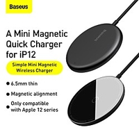 BASEUS 15 W Output Power USB C Fast Charger Phone Charger Wireless Charger Wireless Charger Fast Charge For Cellphone miniinthebox
