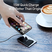 BASEUS 15 W Output Power USB Fast Charger Phone Charger Wireless Charger Wireless Charger Fast Charge For Cellphone miniinthebox