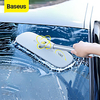 BASEUS 1pc Alloy Car Wash Brush Removable White