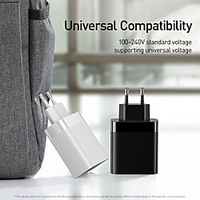 BASEUS 30 W Output Power USB PD Charger Fast Charger Phone Charger Portable Charger Multi-Output Fast Charge For Universal miniinthebox