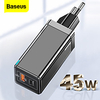 BASEUS 45 W Output Power USB USB C PD Charger Fast Charger Phone Charger GaN Charger Laptop Charger Portable Charger Multi-Output Fast Charge For iPad Cell Phone Laptop Tablet miniinthebox