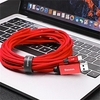 Baseus Artistic striped cable USB For Type-C 3A 5M for Samsung Huawei P20 Xiaomi Nylon USB C Wire Phone Date Cabo