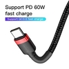 Baseus Cafule Series Type-C PD2.0 60W Flash charge Cable(20V 3A) 1M/2m
