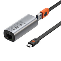 BASEUS CAHUB-AF0G USB 3.0 USB C to RJ45 USB Hub 1 Ports For Windows,  PC,  Laptop miniinthebox