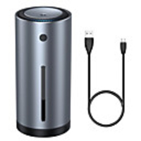 Baseus Car Air Humidifier Aluminium Alloy 300mL With LED Light For Auto Armo Home Office Accessories Car Air Humidifier