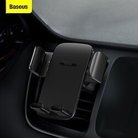 Baseus Car Phone Holder Clip Air Hole Bracket for iPhone Samsung HuaweiPhone Holder Bracket Support Vertical and Landscape miniinthebox