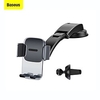 Baseus Car Phone Holder Clip-on Vent Phone Holder Suction Cup Base Car Portable Phone Holder Set miniinthebox