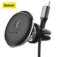 Baseus Car Phone Mount 360 Degree Universal GPS Magnetic Mount Car Air Vent Mount miniinthebox