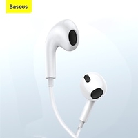 Baseus Encok Type-C lateral in-ear Wired Earphone C17 White miniinthebox