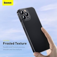 Baseus Frosted Glass Protective Case Phone Case For Apple Clear Case iPhone 13 iPhone 13 Pro iPhone 13 Pro Max Full Body Protective Clear Soft Edges Transparent TPU Tempered Glass miniinthebox