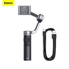 Baseus Gimbal Stabilizer for Smartphone 3-Axis Phone Gimbal with Remote Control Tripod Foldable Portable Phone Stabilizer for Video Recording Compatible with iPhone Android miniinthebox