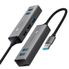 BASEUS High Speed CAHUB-C0G USB 3.0 to USB 2.0 USB 3.0 USB Hub 5 Ports For Windows,  PC,  Laptop miniinthebox