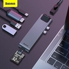BASEUS High Speed USB 3.0 USB C to RJ45 HDMI PD 3.0 USB3.02 SD / TF USB Hub 7 Ports For Windows,  PC,  Laptop miniinthebox