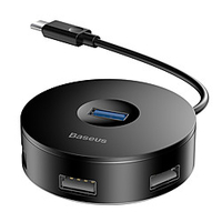 BASEUS High Speed USB 3.0 USB C to USB 2.0 USB 3.0 USB Hub 4 Ports For Windows,  PC,  Laptop miniinthebox