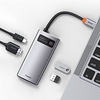 BASEUS High Speed with Card Reader(s) OTG Support Power Delivery Function USB 3.0 USB C to HDMI 2.0 USB 2.0 USB 3.0 USB 3.0 USB C USB Hub 4 Ports For Windows,  PC,  Laptop miniinthebox