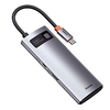 BASEUS High Speed with Card Reader(s) OTG Support Power Delivery Function USB 3.0 USB C to HDMI 2.0 USB 2.0 USB 3.0 USB 3.0 USB C USB Hub 5 Ports For Windows,  PC,  Laptop miniinthebox