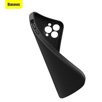 Baseus Liquid Silica Gel Protective Case For iPhone 13 Pro Max Full Body Protective Clear Soft Edges Transparent TPU miniinthebox