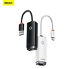Baseus Lite Series Ethernet Adapter USB to RJ45 LAN Port (100Mbps) Black miniinthebox