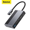 Baseus Lite Series Ethernet Adapter USB to RJ45 LAN Port (100Mbps) Black miniinthebox