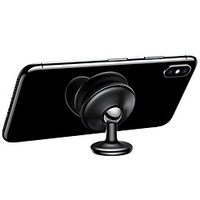 Baseus Magnetic Car Phone Holder 360 Degree Rotation for iPhone XS Max Sticker Dashboard Stand