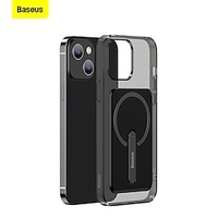 Baseus Magnetic Phone Case with a Bracket For iP13 6.1 inch 2021 Transparent miniinthebox