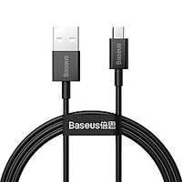 BASEUS Micro USB Cable High Speed 2 A 2.0m(6.5Ft) 1.0m(3Ft) TPE For Xiaomi HuaweiPhone Accessory miniinthebox