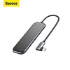 Baseus Multi-functional HUB (Type-C to 4xUSB3.0 PD) Deep gray miniinthebox