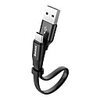 Baseus Nimble Type-C Portable Cable 23CM Black/Silver/Gold