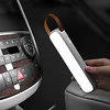 Baseus Solar Car Emergency Light Rechargeable LED Auto Interior Reading Light Portable Night Light Magnetic Car Signal Lamp Black White