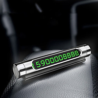 Baseus Temporary Car Parking Card Phone Number Card Plate Telephone Number Car Park Stop Card Plate Hidden Switch In Car-styling Automobile Accessories