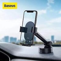 Baseus Universal Car Phone Holder Suction Base Gravity Mobile Phone Holder Automatic Locking Bracket Car Telescopic Mobile Phone Holder miniinthebox