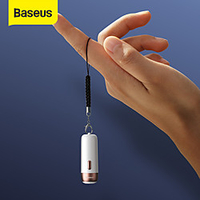 Baseus ZLFDQT3 Intelligent Rechargeable Anti-lost Tracker Wallet KeyFinder Smart Tag Bluetooth Traker Keychain Pet Dog Child Key Finder miniinthebox
