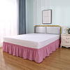 Basics Ruffled Bed Skirt Dust Ruffle Wrap Around Easy On/Off And Fit Wrinkle And FadeResistant Solid Color miniinthebox