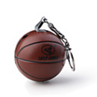 Baskerball Shape Lighter, Deep brown